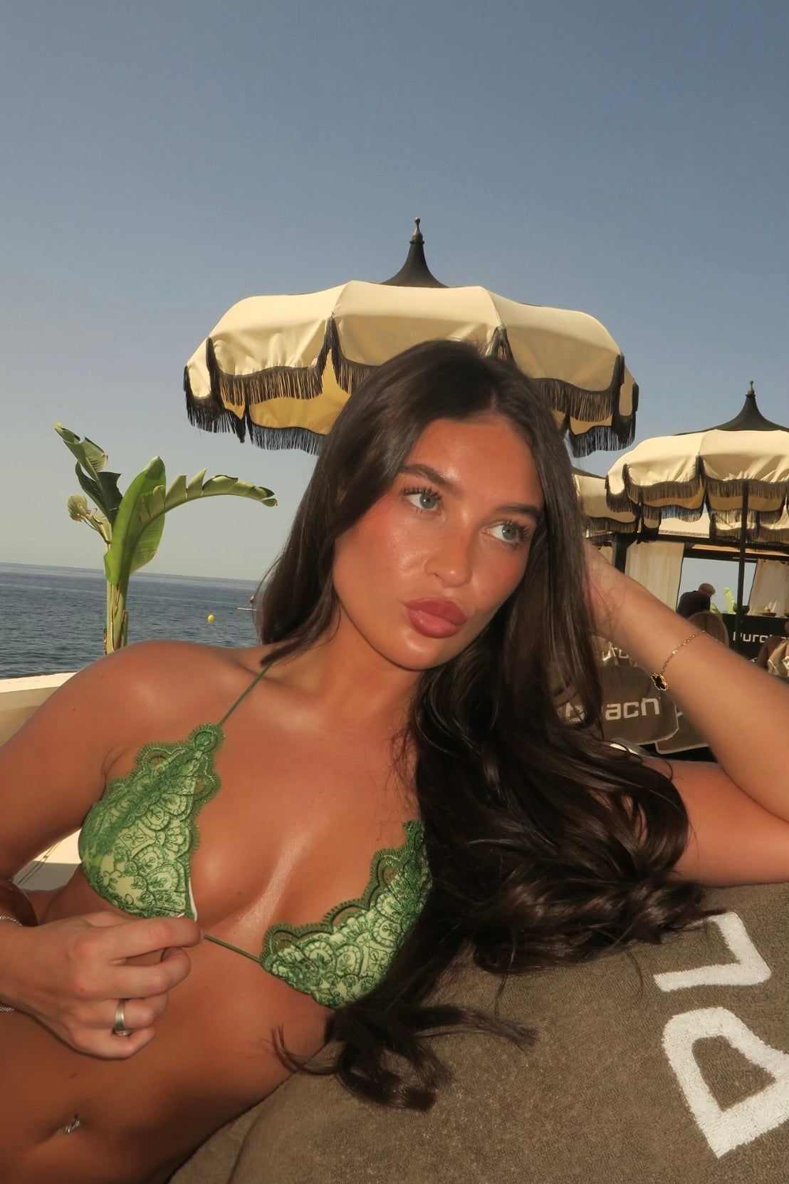 Amara Bikini Bottoms- Jungle Green